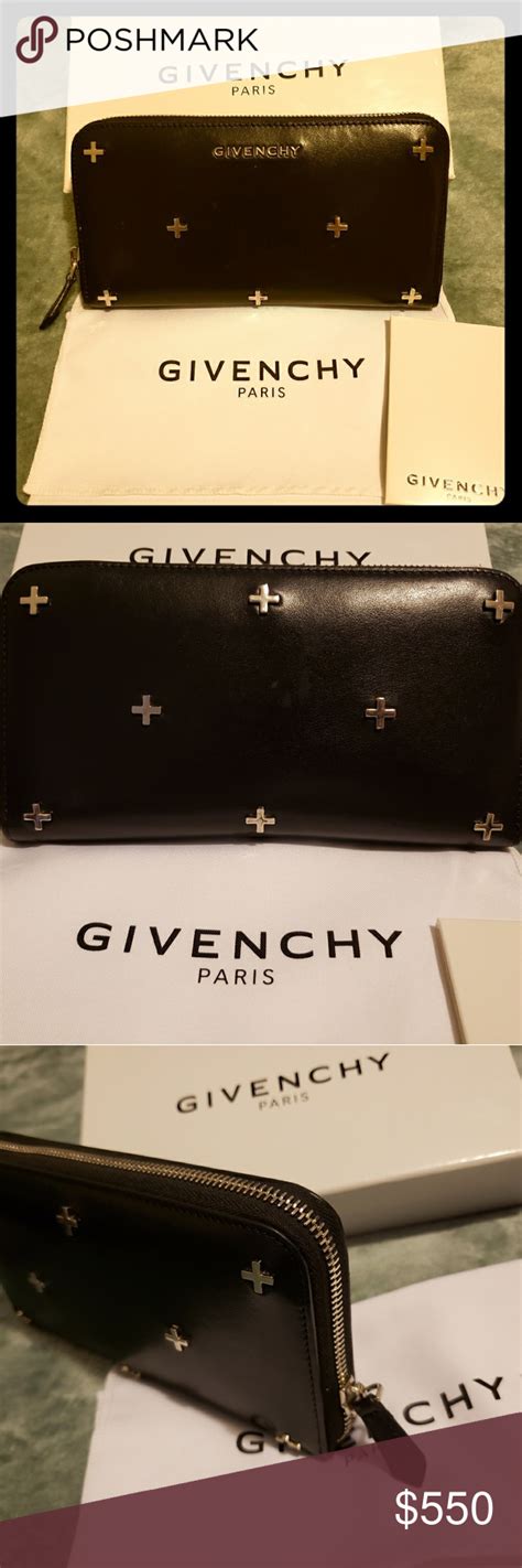 givenchy crosses wallet|givenchy wallet sale.